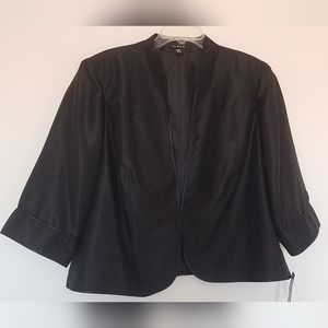 Black  Evening Blouse or Cover from Macys. SZ 20W, NWT